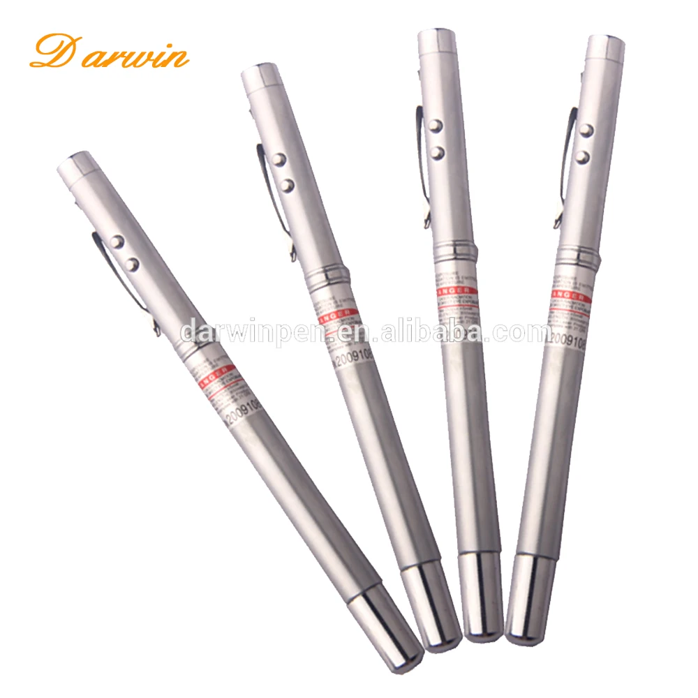 Wholesale retractable metal laser pointer pen for promotion