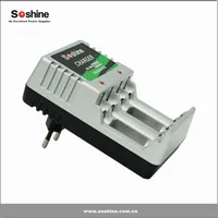 

Soshine AAA/AA/9V NI-MH battery charger Compact Battery Charger aa aaa battery charger portable battery charger