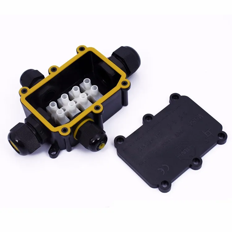 Ip68 Waterproof Cable Gland Connector Underwater Box - Buy Junction Box ...