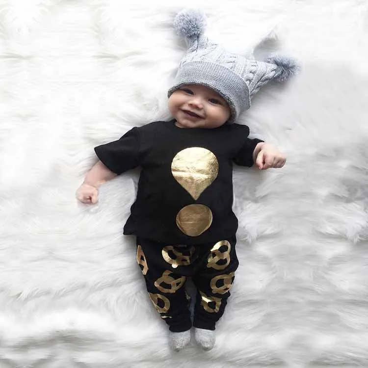 

Baby Apparel Toddlers Clothing Newborn Baby Boy Clothes Online Outfits, Black