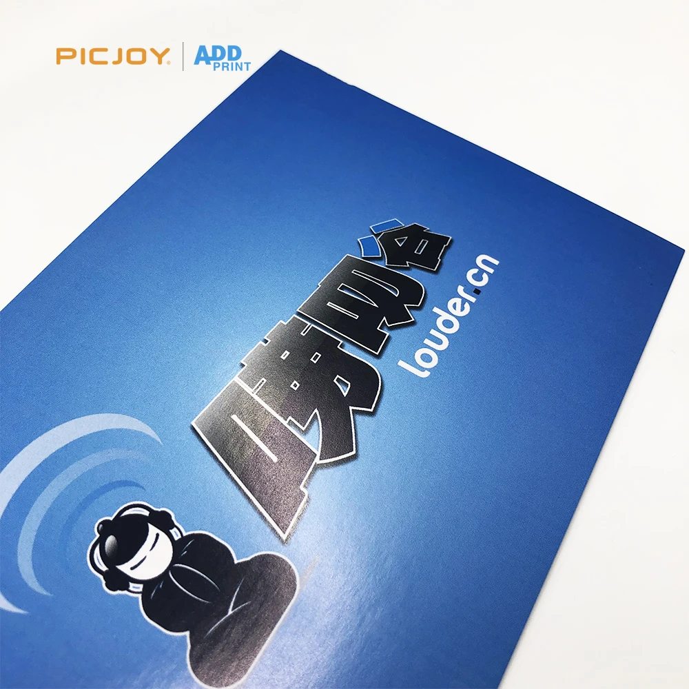 
Company Advertisement and Promotion flyer insert card shanghai printing service 