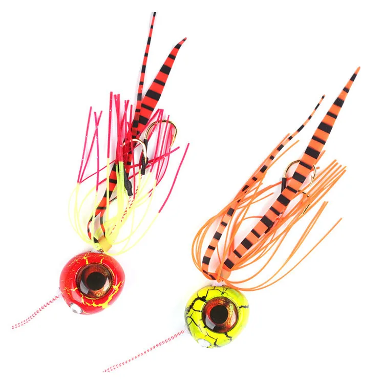 

60g 80g 100g 120g 150g Rubber Madai Snapper Jig Lead Fishing Lure Tie Rubber, Various