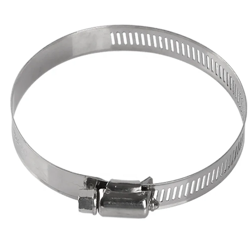 
The Latest American Type 304 Stainless Steel Adjustable Hose Clamp 
