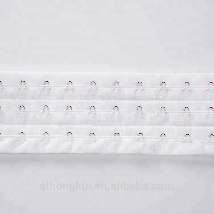 
Shantou manufacturer bra/corset extender adjustable hook and eye tape 