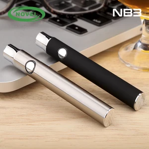 Rechargeable 400mAh 3.6V Preheat CBD Oil Vape Pen Battery