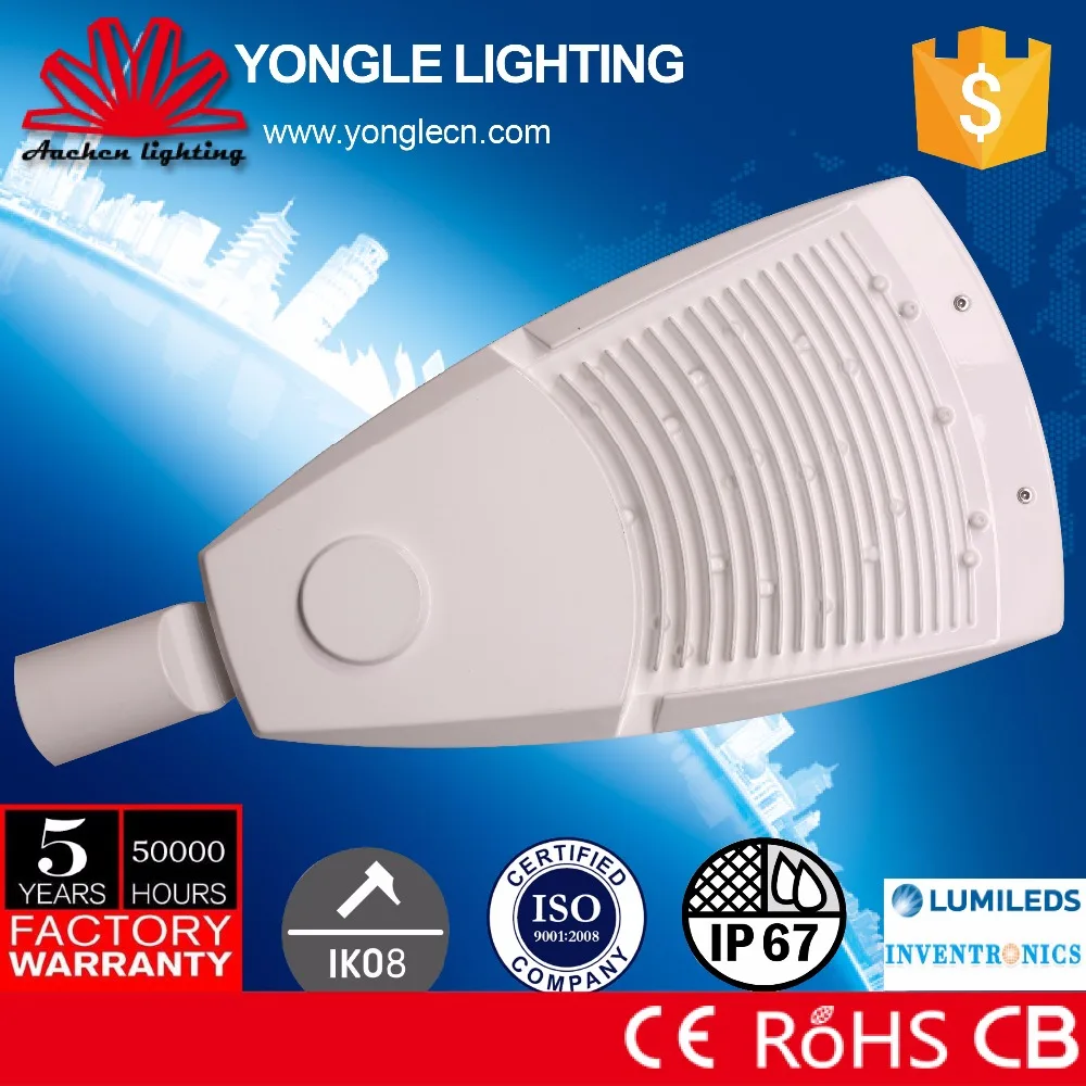 
Hot new fashion design 5 years warranty cobra head led street light with good offer 