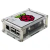 New Arrival! Raspberry Pi 3 Model B + 3.5 Inch Raspberry LCD TFT + Acrylic Case + Heat sinks For Raspberry Pi 3 Kit