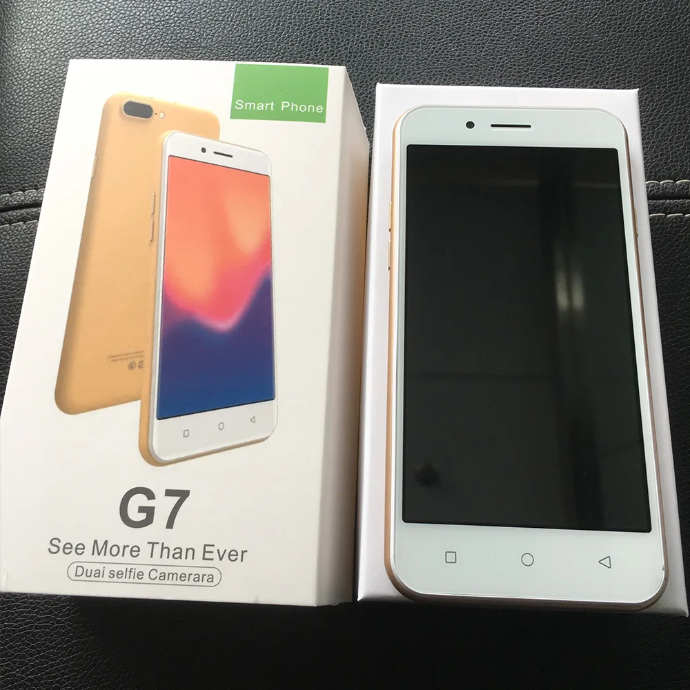 

cheap phone unlock full Screen 5.0 Inch Mobile Smart Phone for G7
