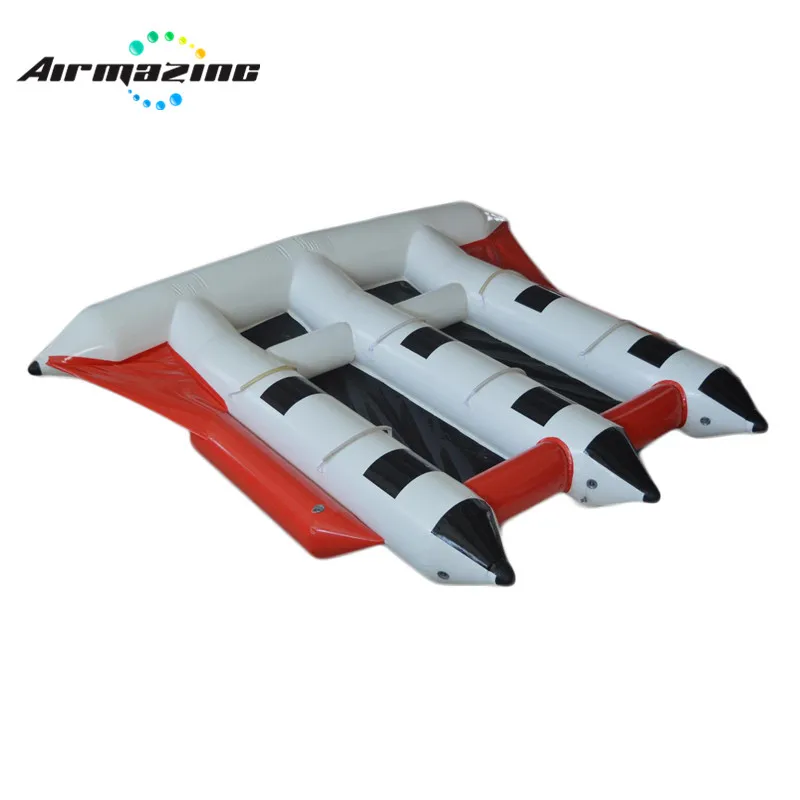 

Water inflatable flying fish tube towable, inflatable flying fish banana boat