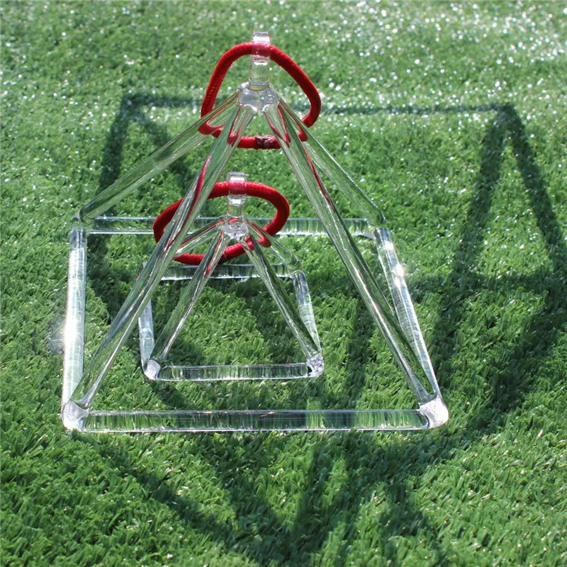 3"-22" Natural Quartz Crystal Singing pyramids For sound healing and Therapy