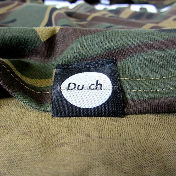 

custom damask label woven clothing hem tags