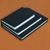 New products 2019 innovative product black leather cover notebook