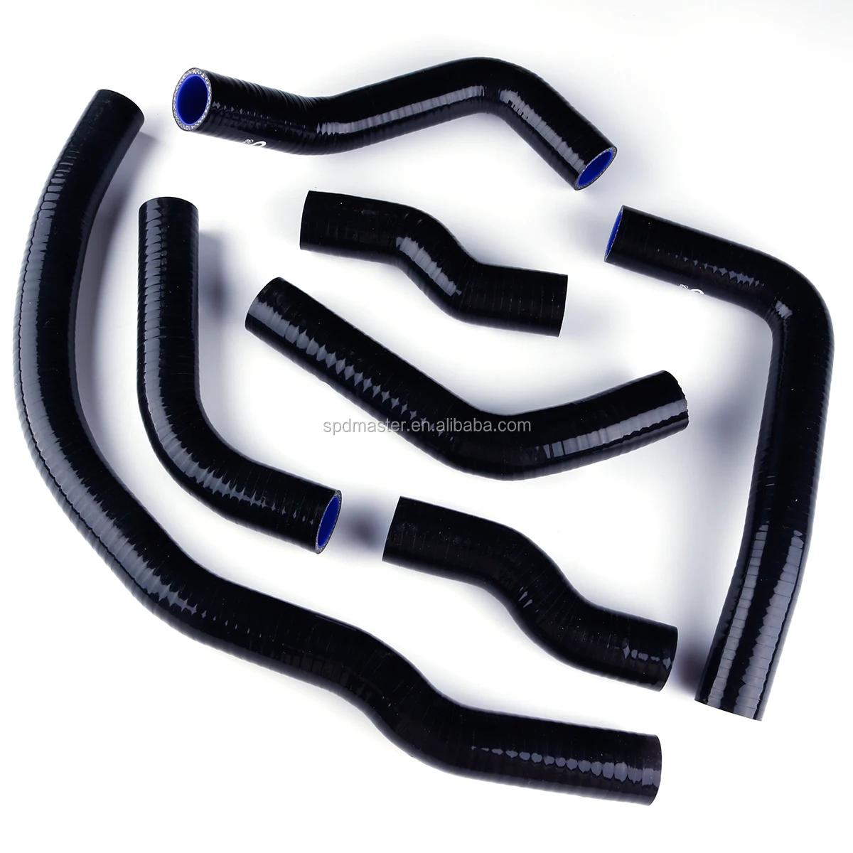 Toyota MR2 SW20 3sgte REV TURBO 93-99 silicone radiator hose Black