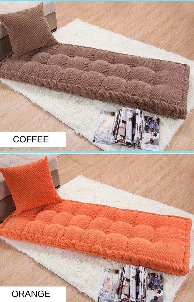Filling Luxury Foldable Home Bay Window Seat Cushion Building Soft