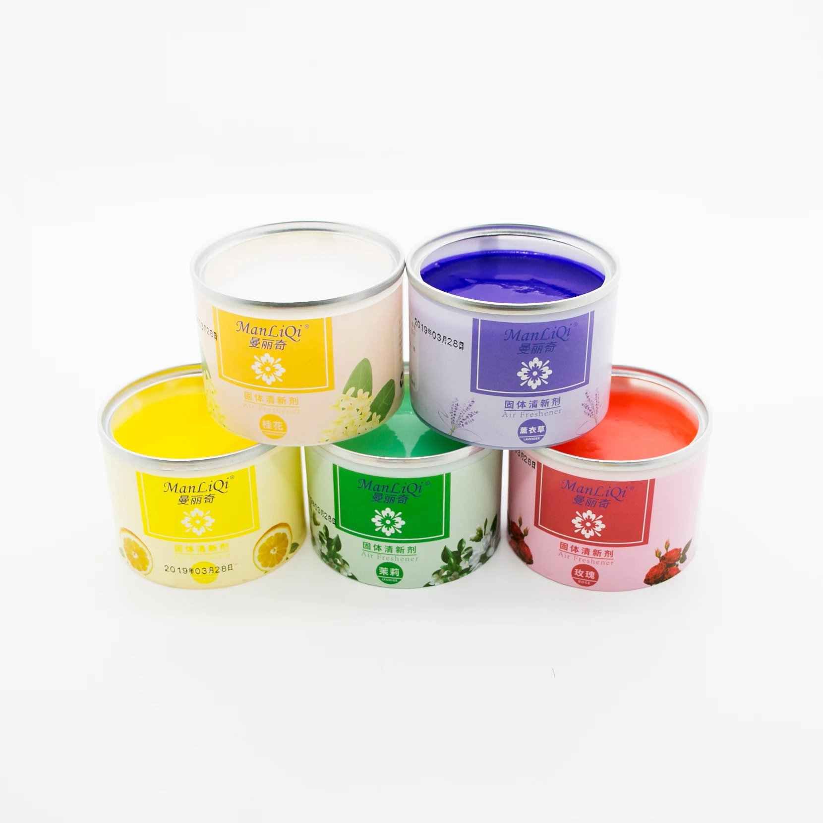 

Wholesale solid natural air freshener gel for car and home
