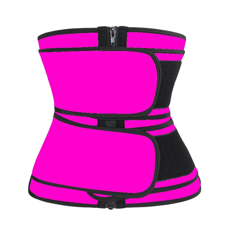 

Waist Trainer Plus Size Colorful Waist Trainer Latex Waist Cincher, Blue;purple;pink;beige;black colors