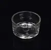 clear small round glass tealight holder