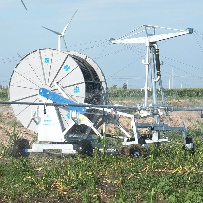 Sprinkler Farm Irrigation System Lateral Move Irrigation Equipment With