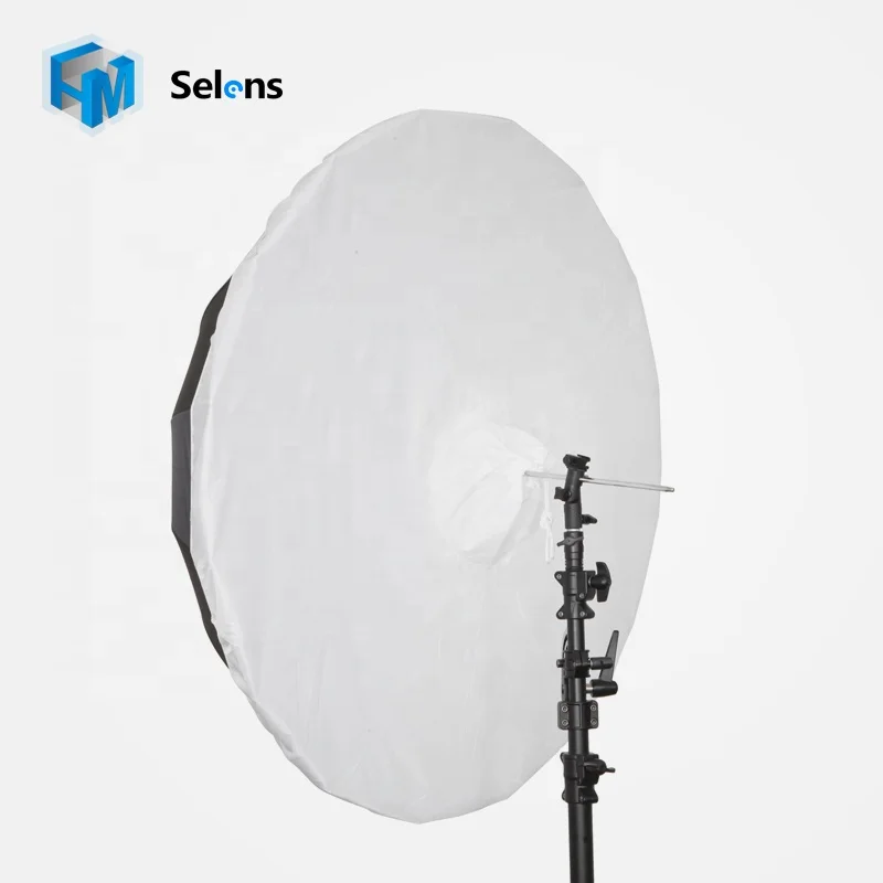 

Selens Professional U41-R 16 Rib Parabolic Reflective Umbrella Softbox White Diffuser