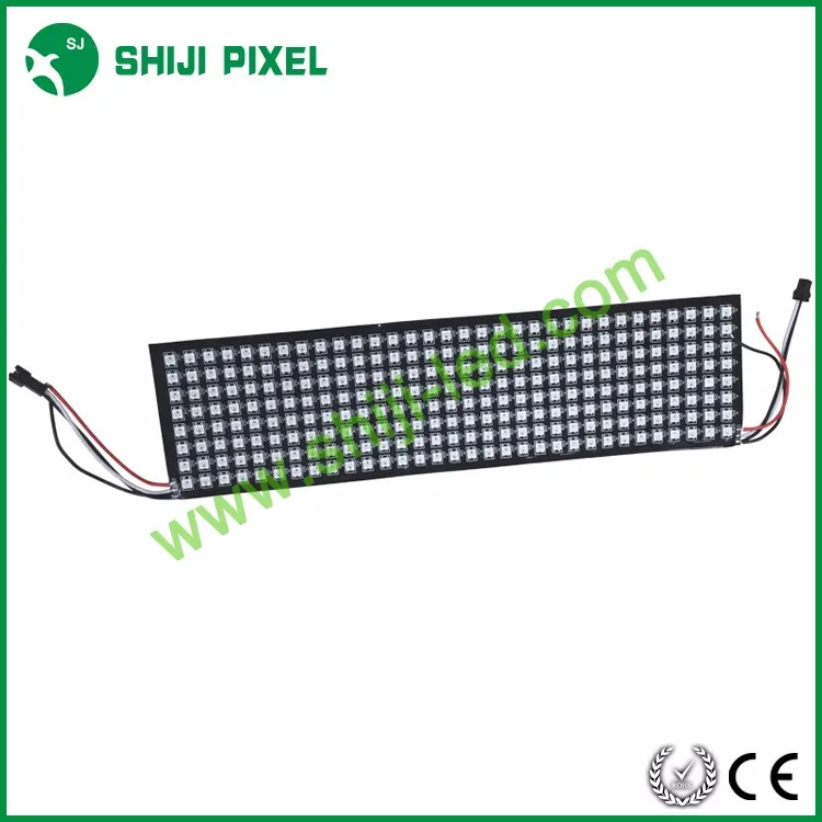 Digital Matrix Ws2812b Flexible Rgb 8*32 Led Dispaly 5v - Buy Digital ...