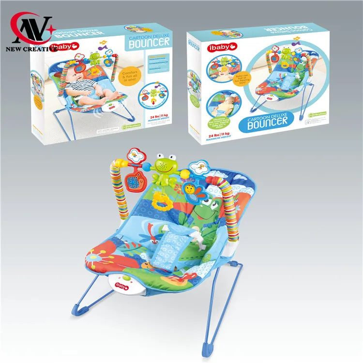 baby cartoon deluxe bouncer