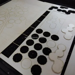 jewelry pendant 1/8 inch wood circle craft disc