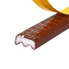 E shaped sliding door window weather stripping with adhesive tape