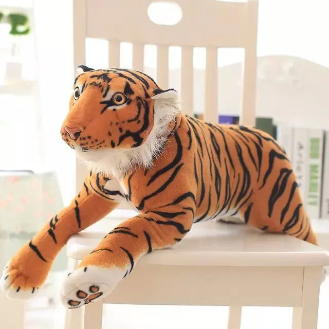 tiger plush keychain