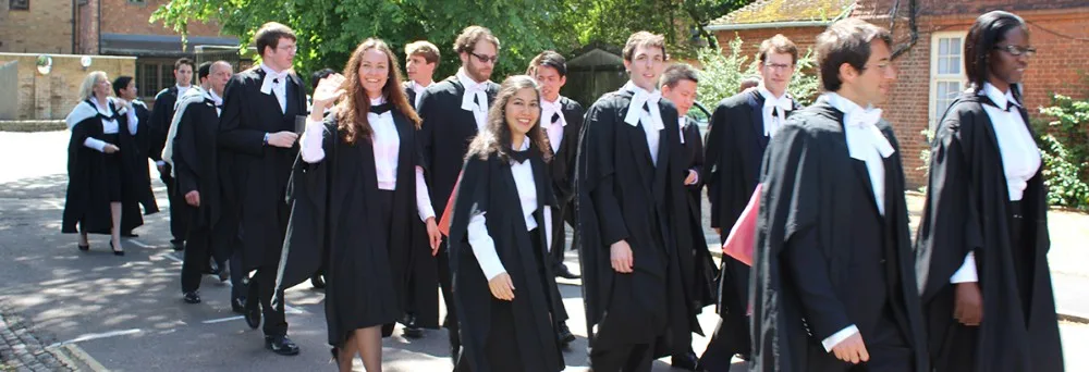 university of cambridge gown