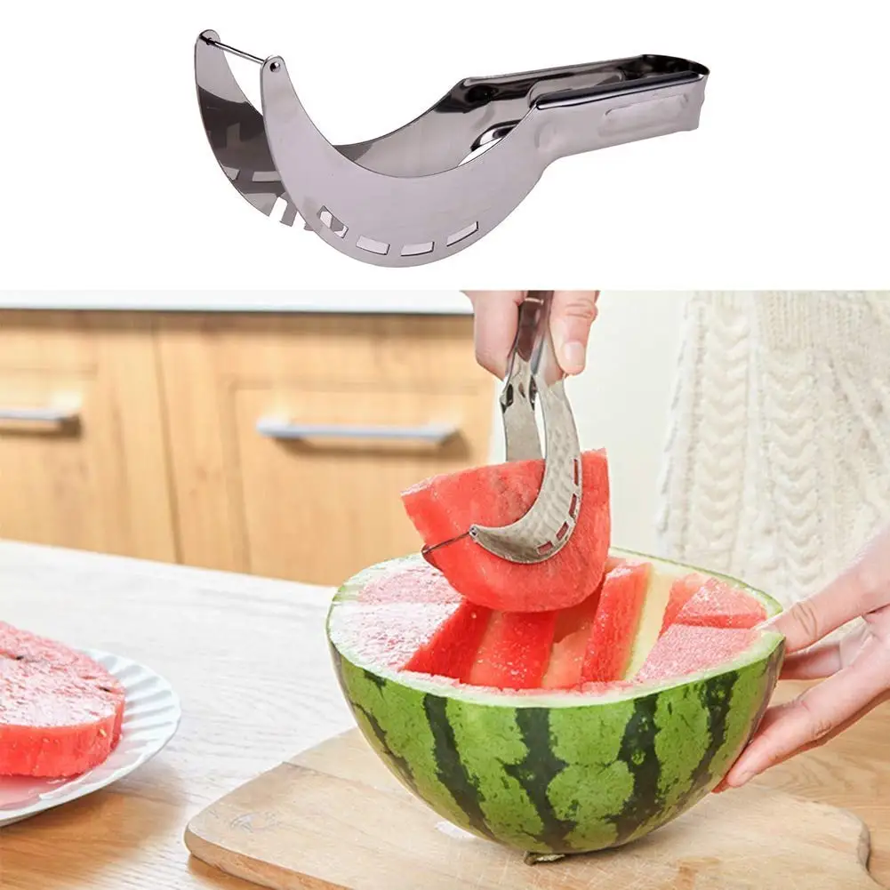 Quickly Slice then Serve Fresh Watermelon without all the Mess CSG Watermelon Slicer /& Server