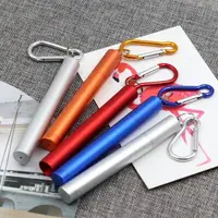 

Amazon Hot Sale Telescopic Collapsible Metal Reusable Portable Stainless Steel Straws