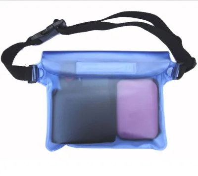 

Promotional Adjustable Waist Strap Water proof Dry Pouch Underwater smart phone accessories clear Bags Case for iphone 5s 6 6s 7