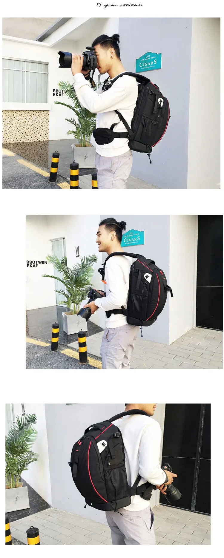 New Pattern Dslr Camera Bag Backpack Photo Bags For Camera D3200 D3100