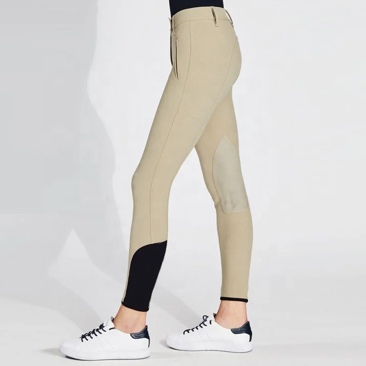 Horse Women Active Silicone Grip Full Seat Horse Riding Breeches Jodhpur Pants