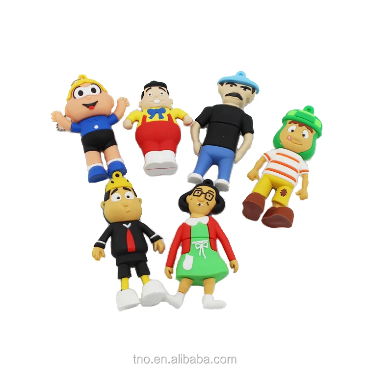 

wholesale pvc cartoon character usb flash drive 4GB 8GB 16GB 32GB