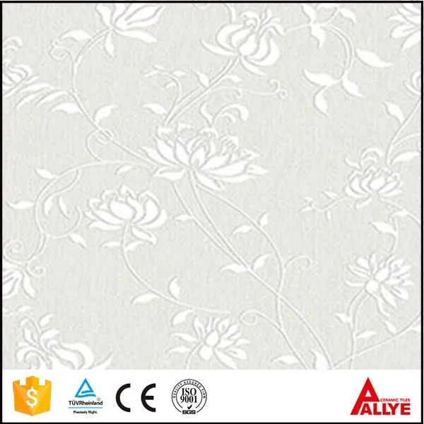China supplier flower design 250x400mm ceramic wall tile for kitchen room