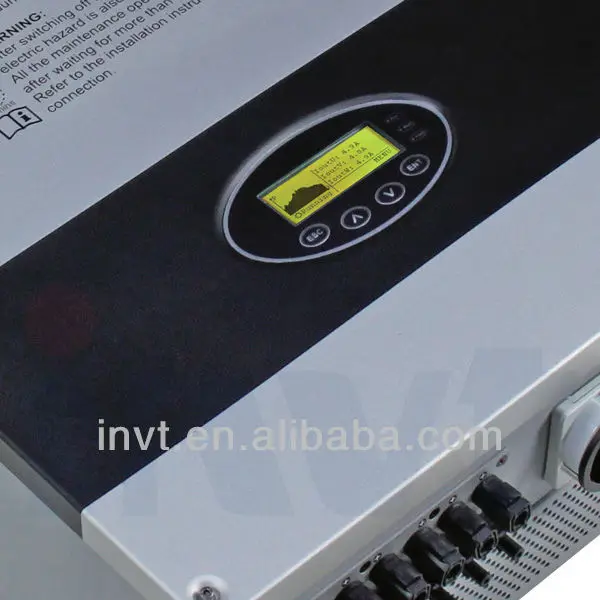 
INVT 6KW 8KW 10KW 15KW Grid Tie Solar Power PV Inverter without Battery for Wholesale 