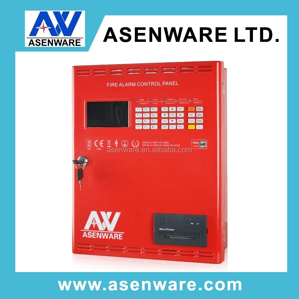 Asenware Addressable Fire Alarm System With Smoke Detector