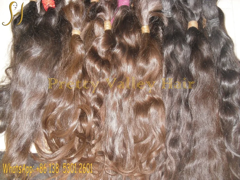 
double drawn 9a grade mongolian human virgin hair bulk 