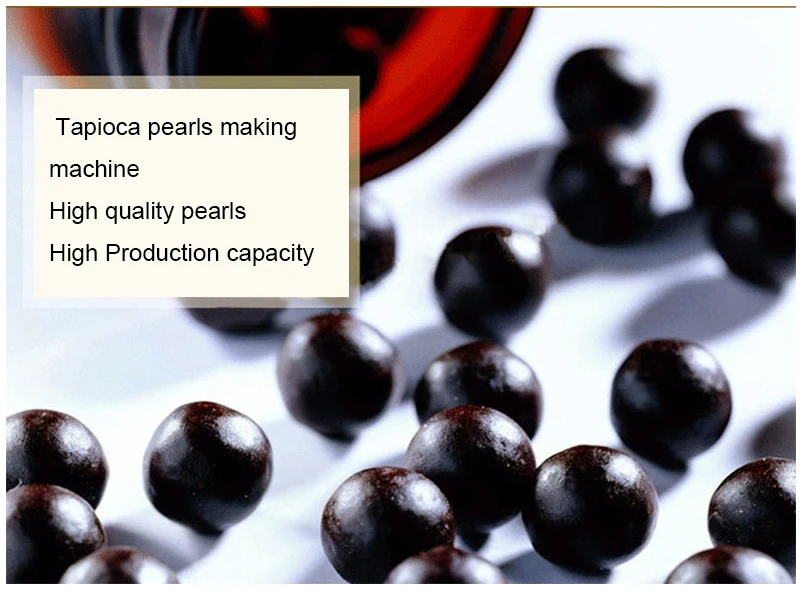 Guangzhou tapioca pearls making machine for bubble tea