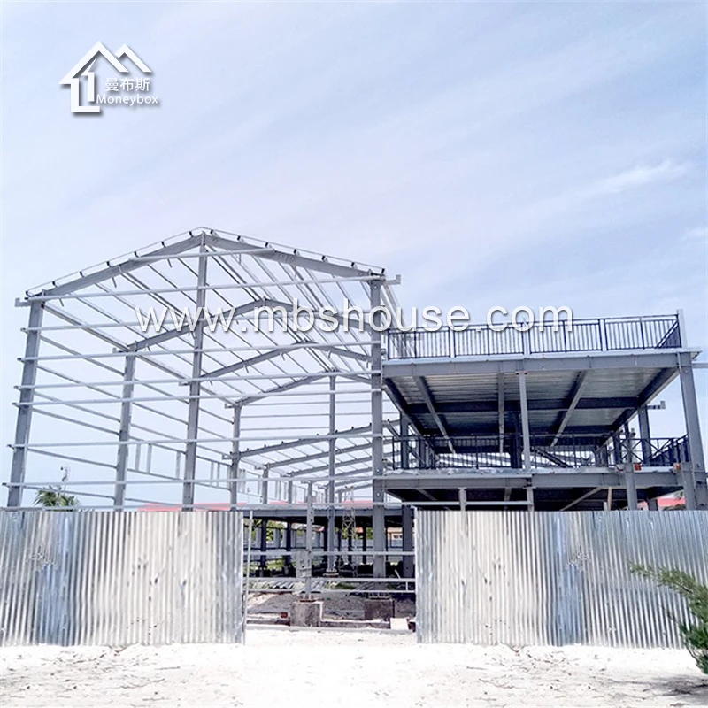 pre-engineered galvanized steel structure building/workshop/factory/warehouse