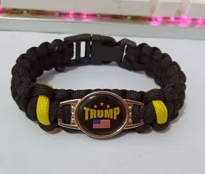 Trump Paracord Rope Buckle 2020 Bracelet
