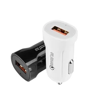 

Quick Charge QC 3.0 Dual USB Fast Car Charger Adapter Compatible vehicle charger for iPhone X- Galaxy S10 S9 S8 S7 S6 Note LG