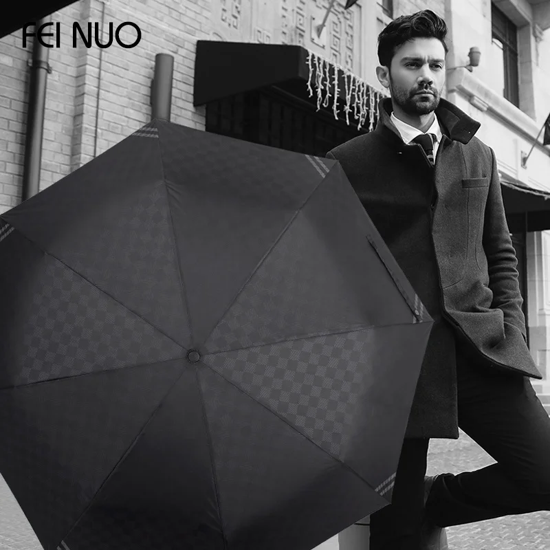 

Wholesale strong fiberglass frame windproof folded sun rain umbrella automatic