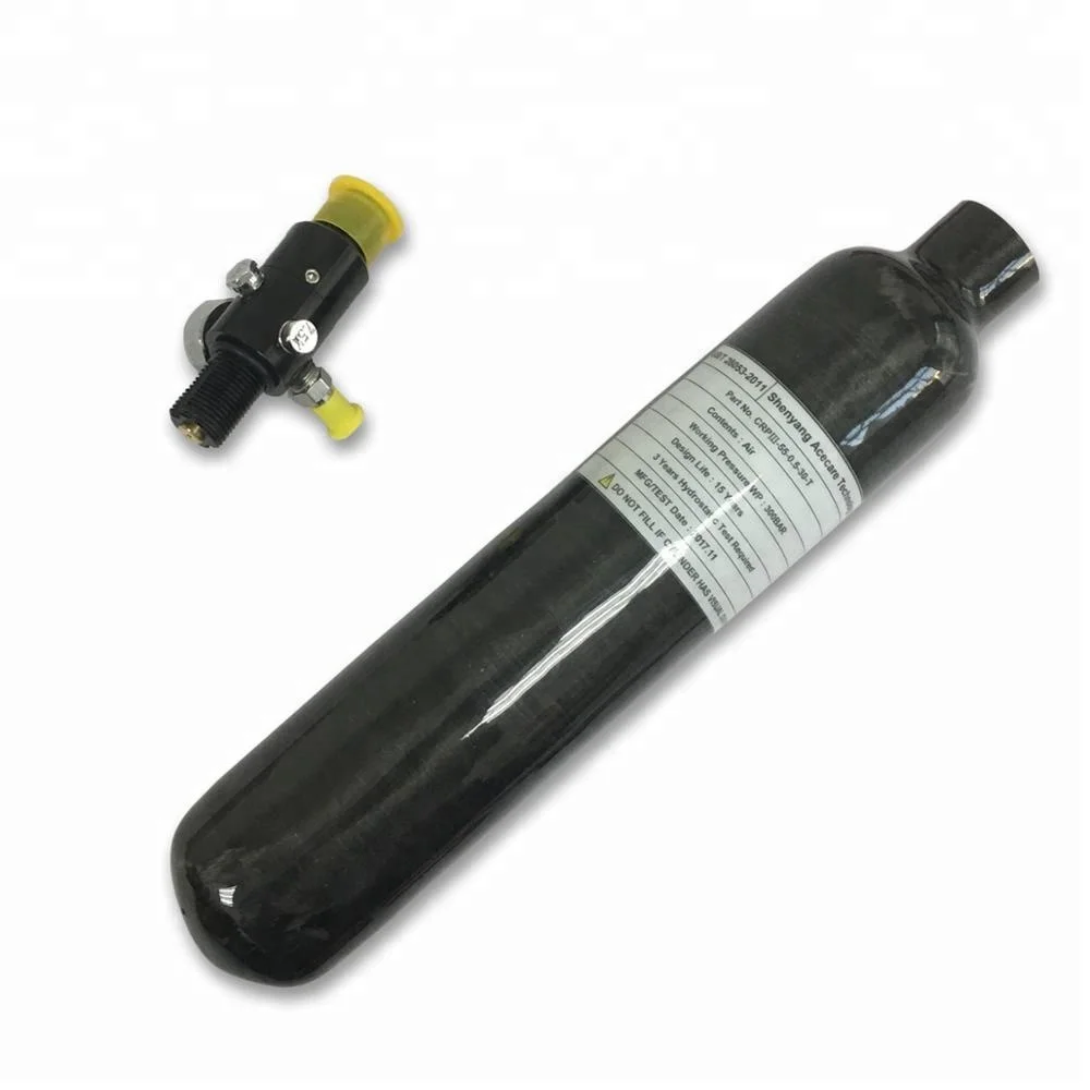 

Acecare Hunting bottles for pcp air gun 0.5L carbon fiber cylinder 30Mpa paintball tank with a regulator