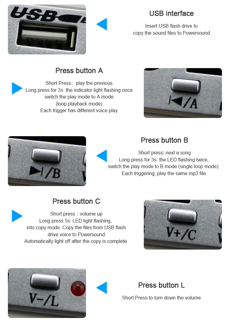 Construction Site Safety Reminder Long Distance Pir Infared Motion