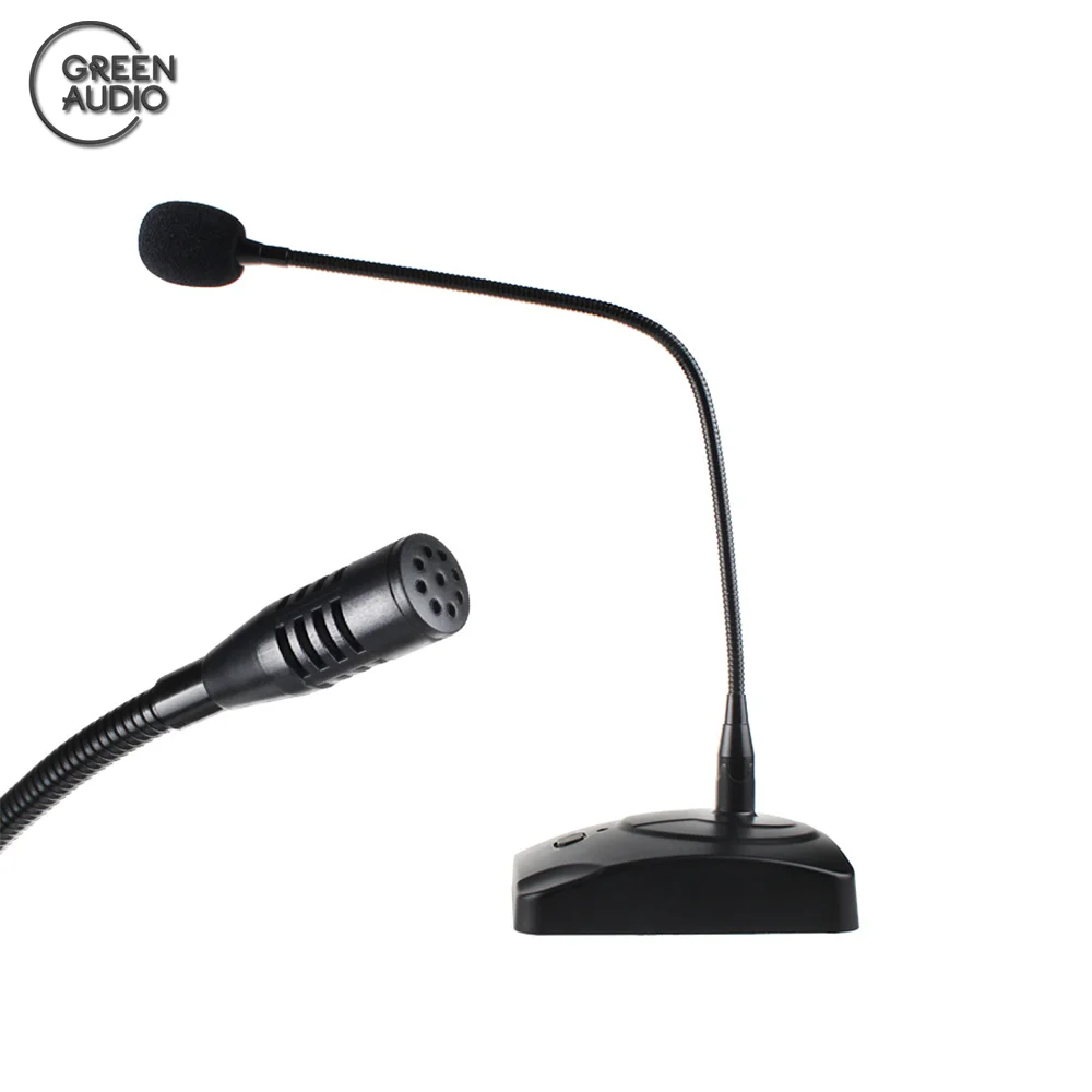 Gooseneck desktop meeting conference cable microphone flexible metal tube