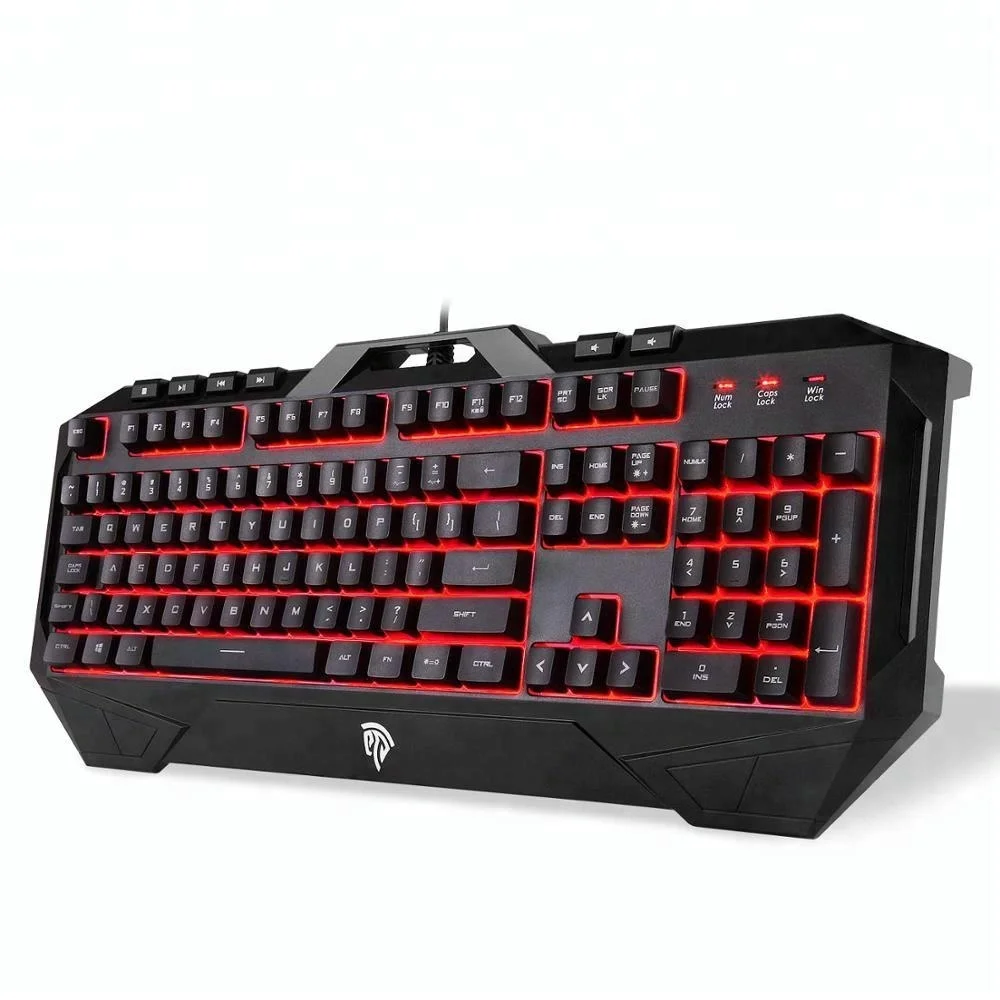 EasySMX W8810 wired led backlight laptop gaming mechanical keyboard for pc gamer