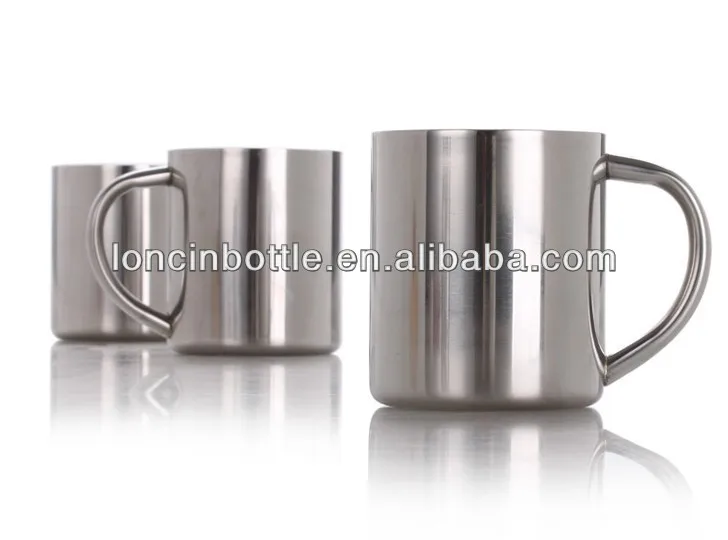 8oz Tumbler Stainless Steel Double Wall Insulated Travel Mug Coffee Beer Cups