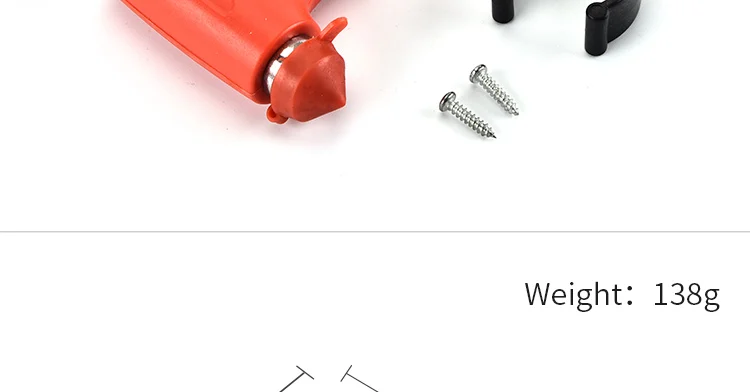 Top Amazon Portable Car Emergency hammer with pliers folding Escape tool Steel Axe Multifunctional Car Safety Hammer for outdoor